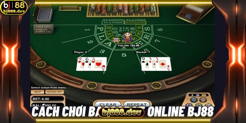 Cách tính điểm trong baccarat