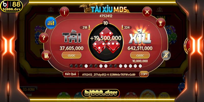 Tham gia chơi game tài xỉu BJ88 đơn giản đầy thú vị cùng cơ hội rinh thưởng cao